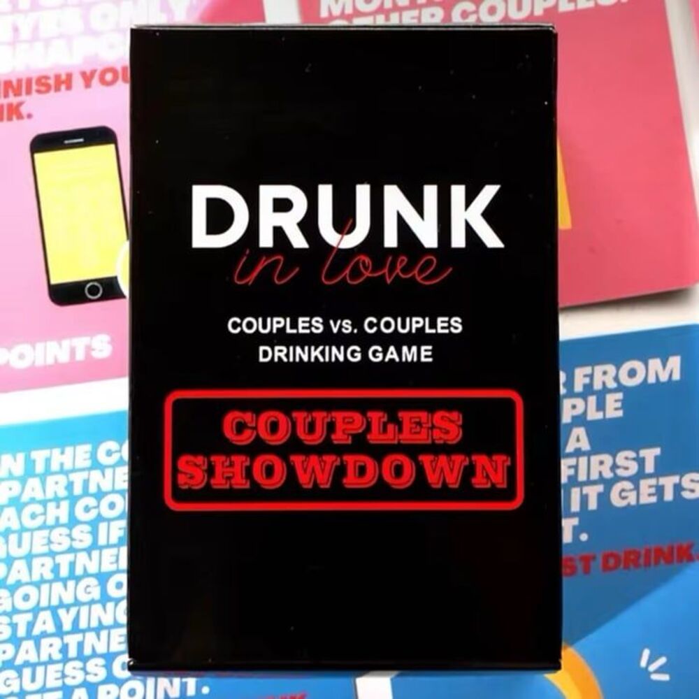 Drunk in Love Couples Drinking Card Game Super Fun Date Night Games for Adults